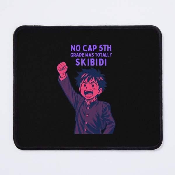 Item preview, No Cap 5th Grade Was Totally Skibidi designed and sold by TrendsLook.