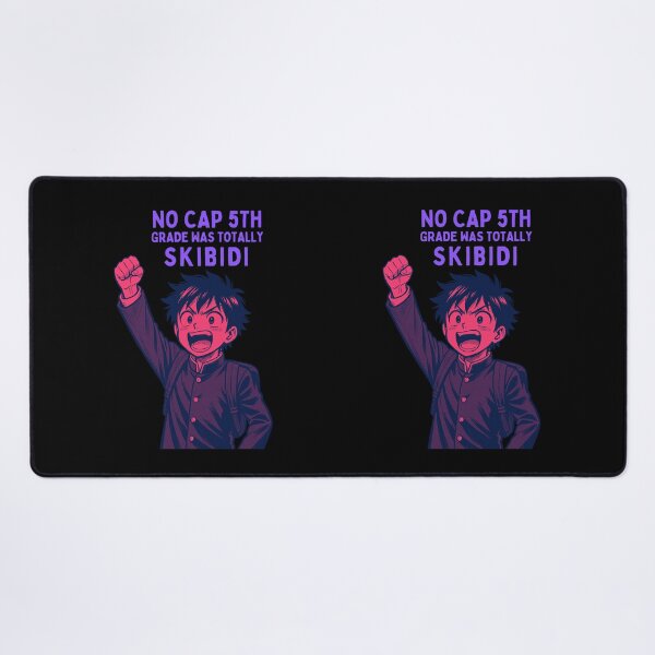 Item preview, No Cap 5th Grade Was Totally Skibidi designed and sold by TrendsLook.