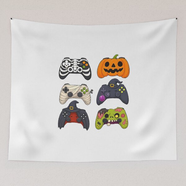 Item preview, Halloween Skeleton Zombie Gaming Controllers Mummy designed and sold by TalalosART.