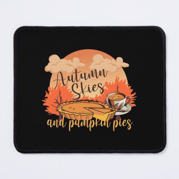 Item preview, Autumn Skies and Pumpkin Pies Autumn | Fall design with a pie and a coffee  designed and sold by TeenLake.