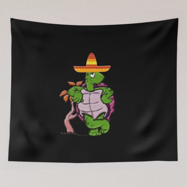 Item preview, cinco de mayo turtle designed and sold by Uglyandcute.
