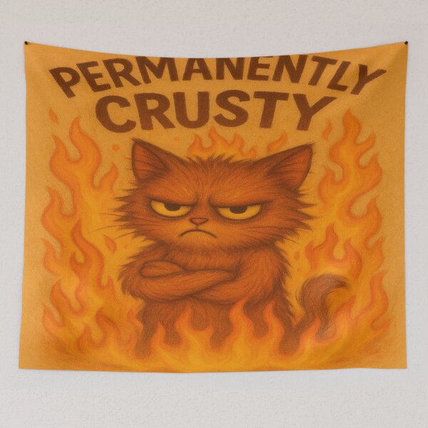 Item preview, Permanently Crusty (And Proud) designed and sold by Neovibe Print.