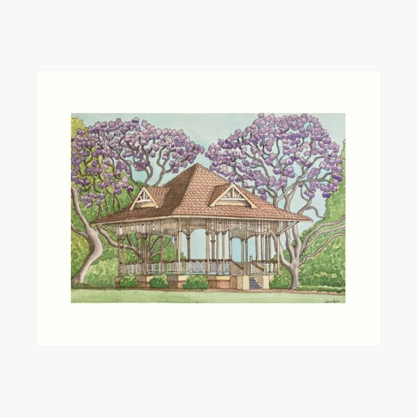 Item preview, New Farm Park Rotunda designed and sold by choppychopkins.
