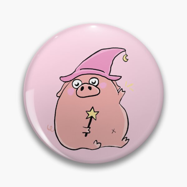 Item preview, Pig witch designed and sold by MotleyCrafts.