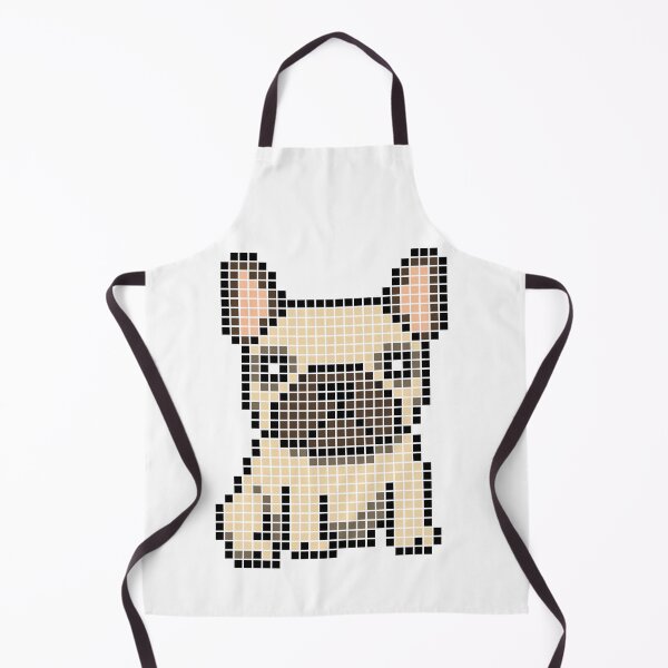 Item preview, Pixeled Frenchie (cream) designed and sold by Brain Fart Buffet.