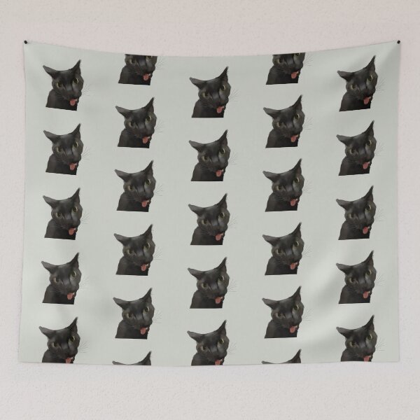 Item preview, Silly Black Kitty designed and sold by bell4mari3.