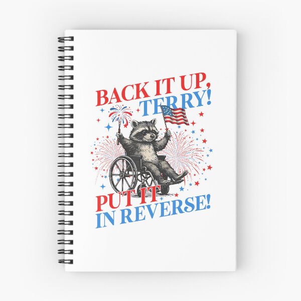 Item preview, Cute Back It Up Terry Put It In Reverse Raccoon 4Th July Firework designed and sold by Cute-Collection.