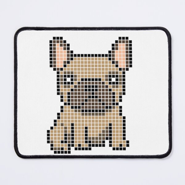 Item preview, Pixeled Frenchie (fawn) designed and sold by Brain Fart Buffet.