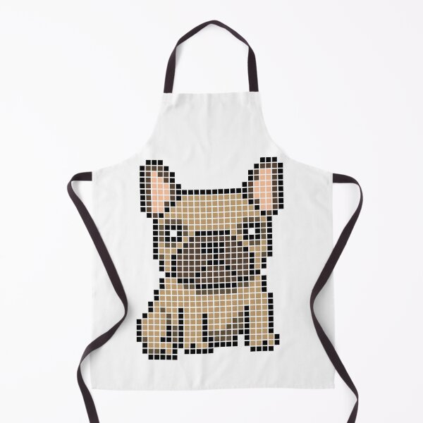 Item preview, Pixeled Frenchie (fawn) designed and sold by Brain Fart Buffet.