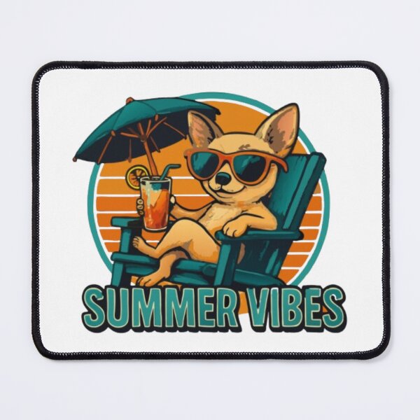 Item preview, Summer Vibes Cool Chihuahua designed and sold by printmala.