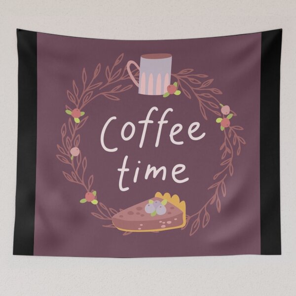 Item preview, Autumn Skies and Pumpkin Pies Autumn | Fall design with a pie and a coffee  designed and sold by TeenLake.