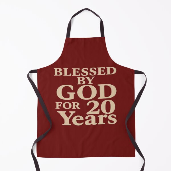 Item preview, 20 Years Blessed by God – Spiritual Anniversary Design designed and sold by semad34.