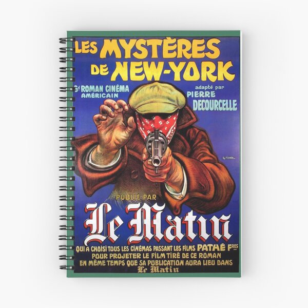 Item preview, Chandler and Joey's Mysteres de New York Poster designed and sold by relentlesshope.