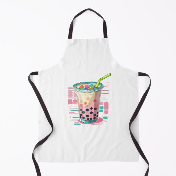 Item preview, Bubble Tea (Boba) Illustration Design designed and sold by DropTShop.