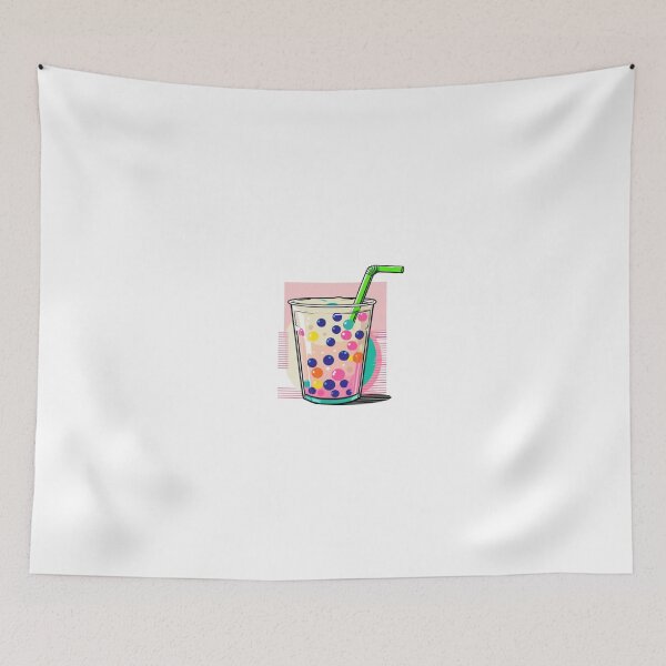 Item preview, Bubble Tea (Boba) Illustration Design designed and sold by DropTShop.