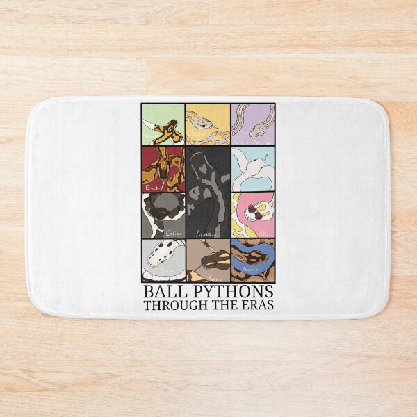 Item preview, BALL PYTHONS THROUGH THE ERAS designed and sold by Toadhill-Farm.
