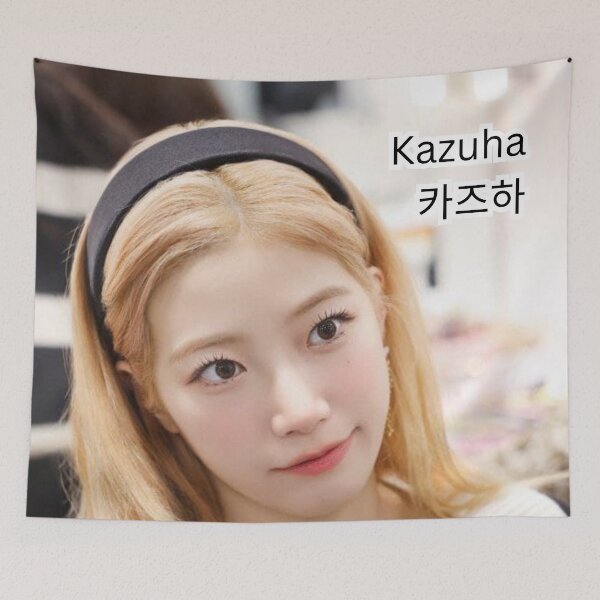 Item preview, LE SSERAFIM Kazuha Limited Edition Merch – K-pop Style T-shirts, Bags & More designed and sold by Valereekmerch.
