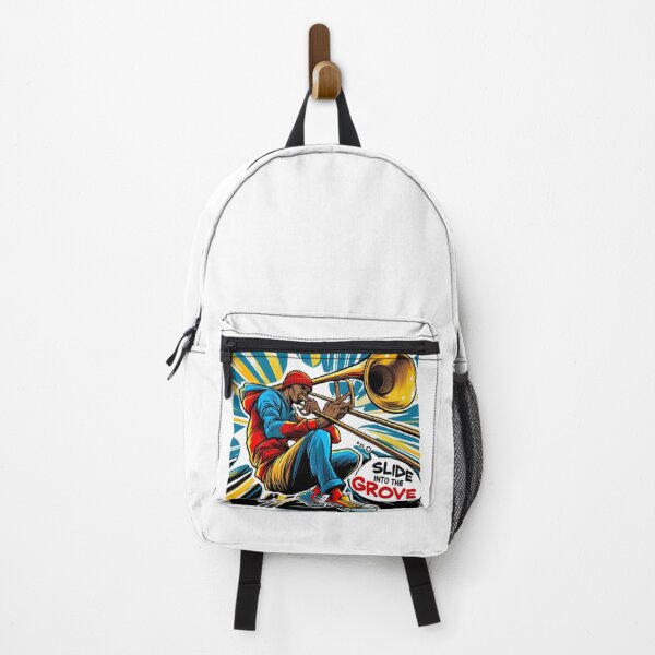 Item preview, Funk Trombone Groove – Slide into the Rhythm Urban Art designed and sold by JenniferCreaArte .