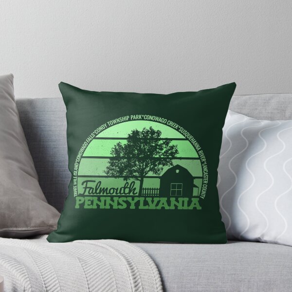 Item preview, Falmouth Pennsylvania Sunset Retro Vintage Local Pride Logo designed and sold by CRHPOD20.