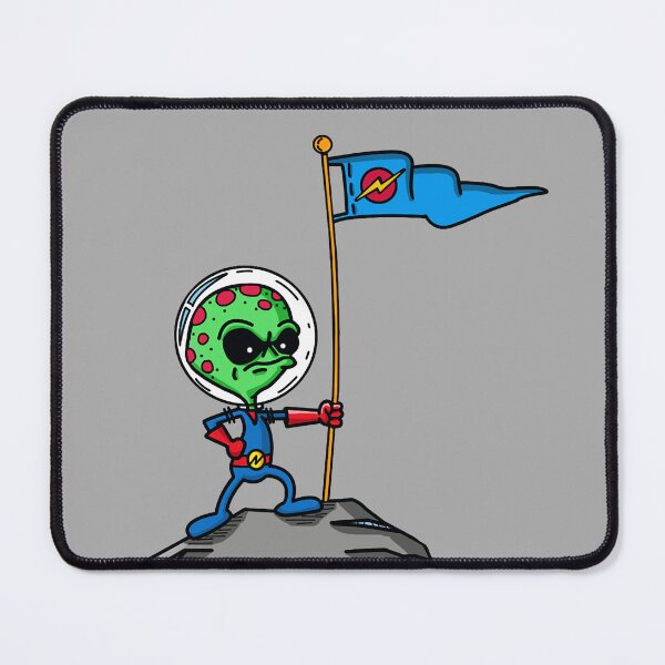 Item preview, Zero Planting His First Flag designed and sold by Planet-Zero.