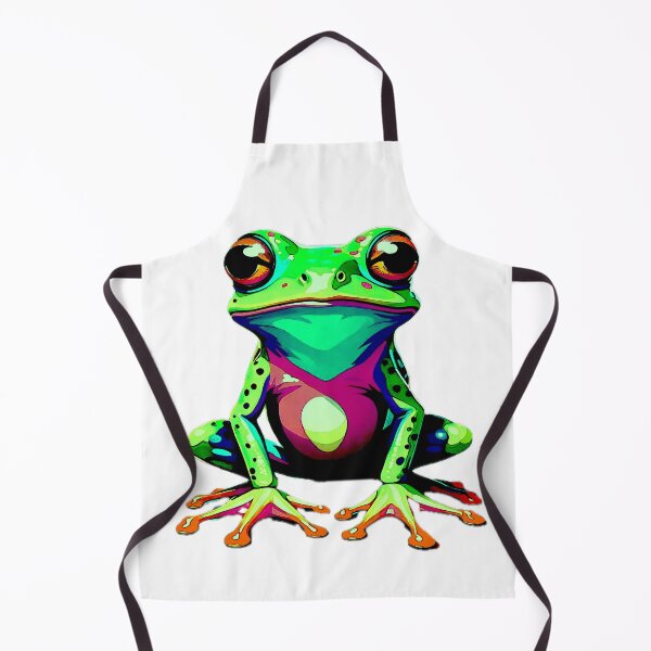 Item preview, Frog Cartoon designed and sold by ViaARTfactory.