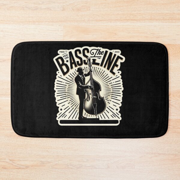 Item preview, Vintage Jazz Bass – Feel the Bassline Music Art designed and sold by JenniferCreaArte .