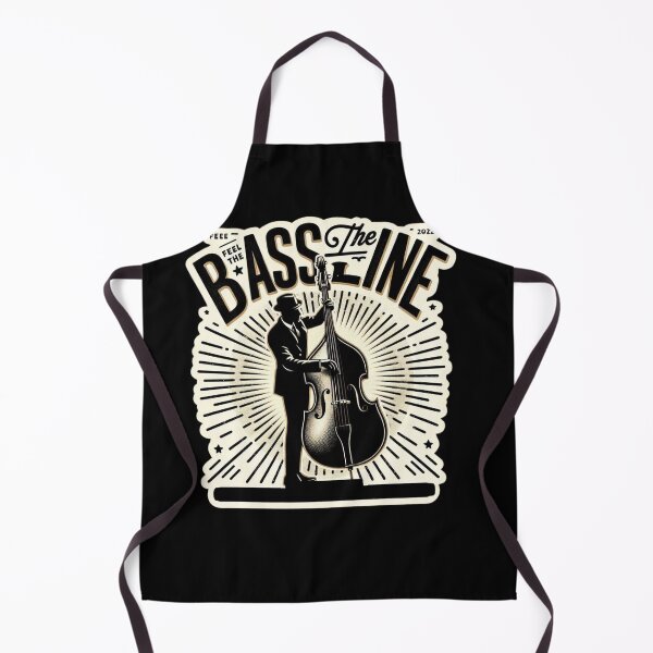 Item preview, Vintage Jazz Bass – Feel the Bassline Music Art designed and sold by JenniferCreaArte .