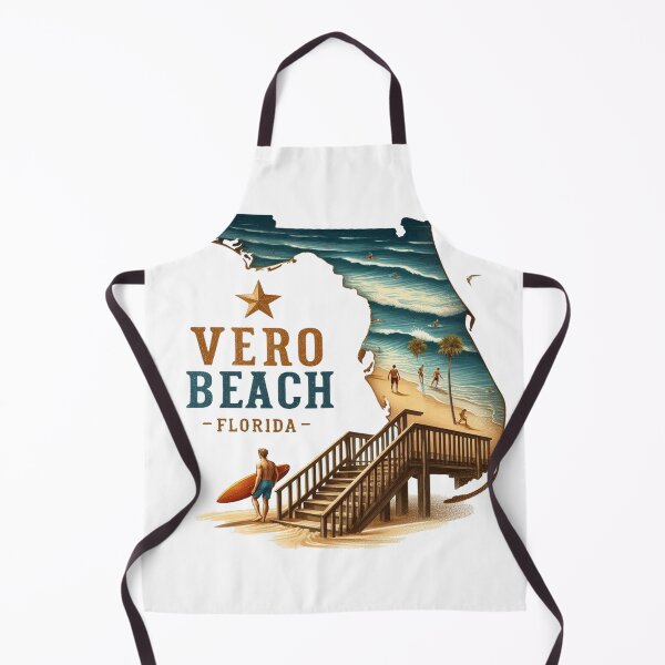 Item preview, Retro Vero Beach Sunset designed and sold by vectcd.