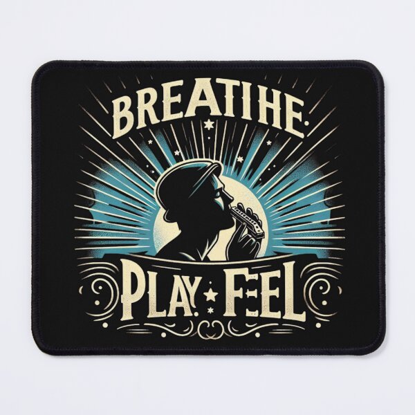Item preview, Harmonica Soul Art – Breathe Play Feel Vintage Design designed and sold by JenniferCreaArte .