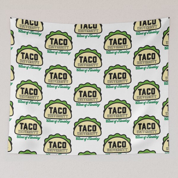 Item preview, Taco University - Class of Tuesday – Funny Taco Tuesday Gift designed and sold by caFUNated.