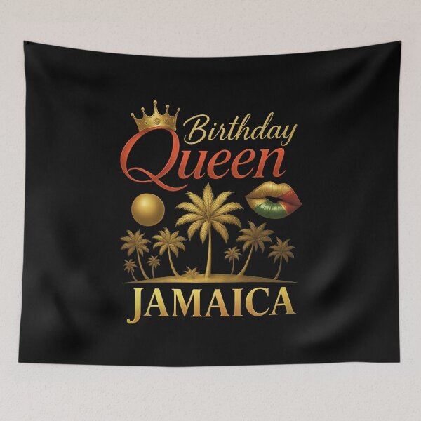 Item preview, Birthday Queen Jamaica Girl Trip 2025 | Luxe Tropical Birthday Trip for Women designed and sold by CoolCreative.