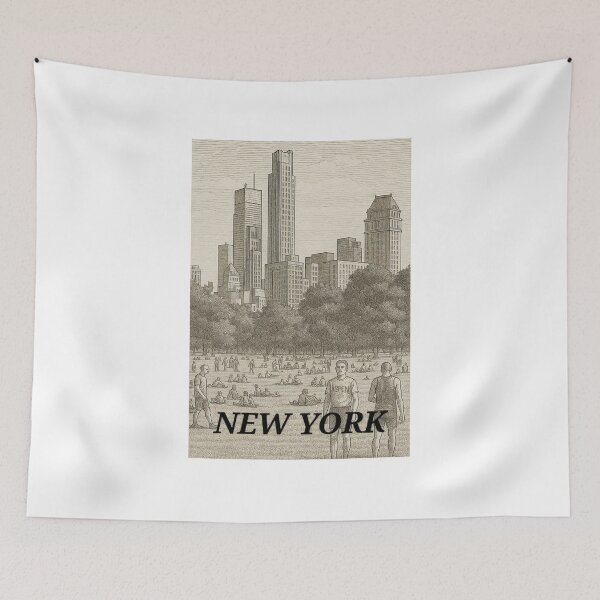 Aperçu de l'œuvre New York créée et vendue par shymuscat.