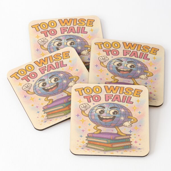 Item preview, Too Wise to Fail – Sparkling Wisdom on a Stack of Books designed and sold by Neovibe Print.