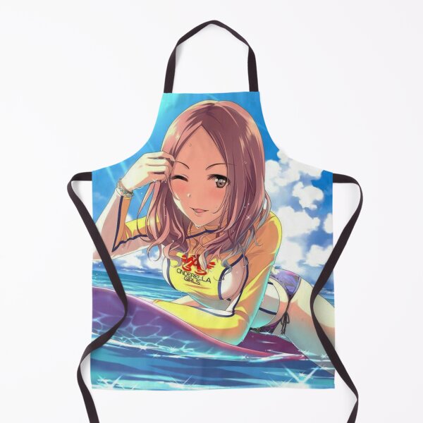 Item preview, Cinderella Surf - Anime Girl Riding the Waves designed and sold by Vicky021.