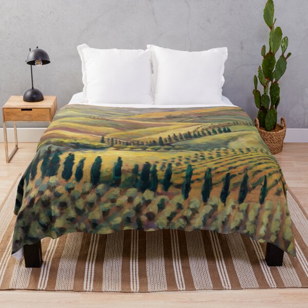 Item preview, French Countryside: Scenic Rural Hilltop Painting designed and sold by CARRAANN.