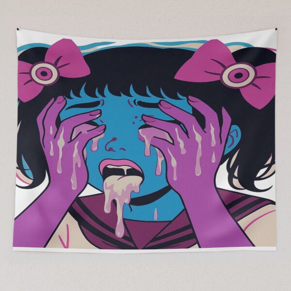 Item preview, Sad girl designed and sold by Yasuke sh0p.