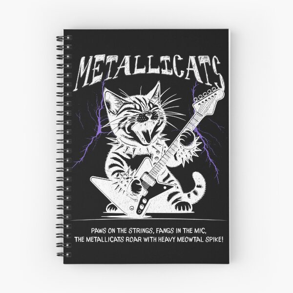 Item preview, Metallicats - Heavy Meowtal Roar designed and sold by 3T3rnalArts.