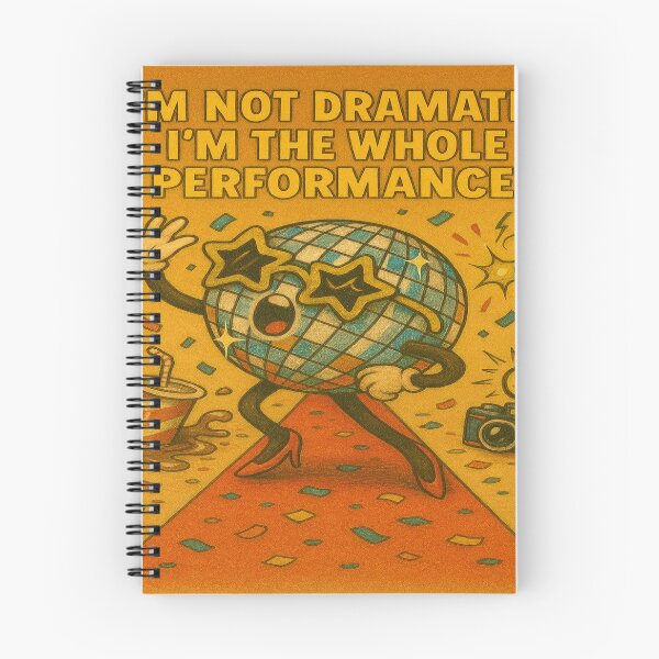 Item preview, I’m Not Dramatic – I’m the Whole Performance Disco Diva designed and sold by Neovibe Print.
