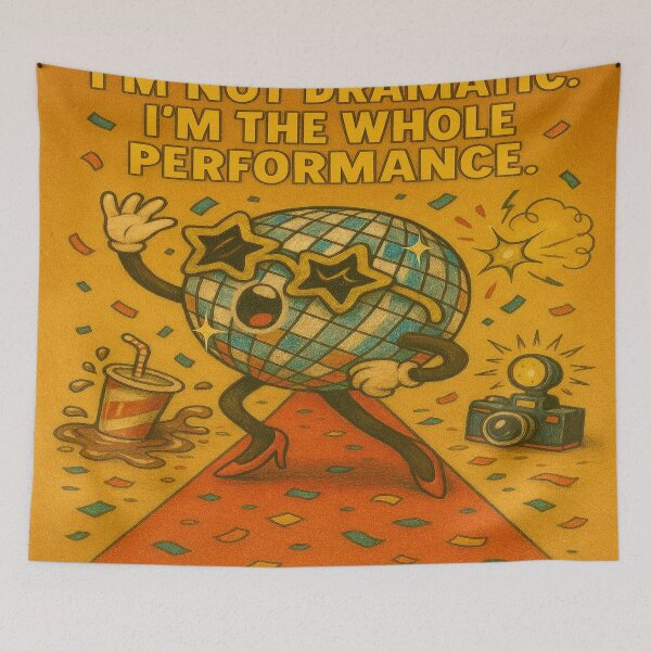 Item preview, I’m Not Dramatic – I’m the Whole Performance Disco Diva designed and sold by Neovibe Print.