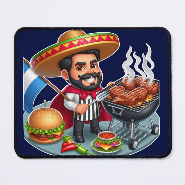 Item preview, Caliente Mexican BBQ King designed and sold by binspired2shop.