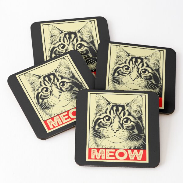 Item preview, MEOW - Feline Power Poster Style designed and sold by 3T3rnalArts.