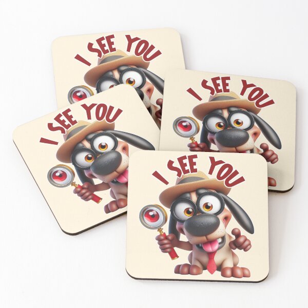 Item preview, Inspector PUP - I See You designed and sold by binspired2shop.