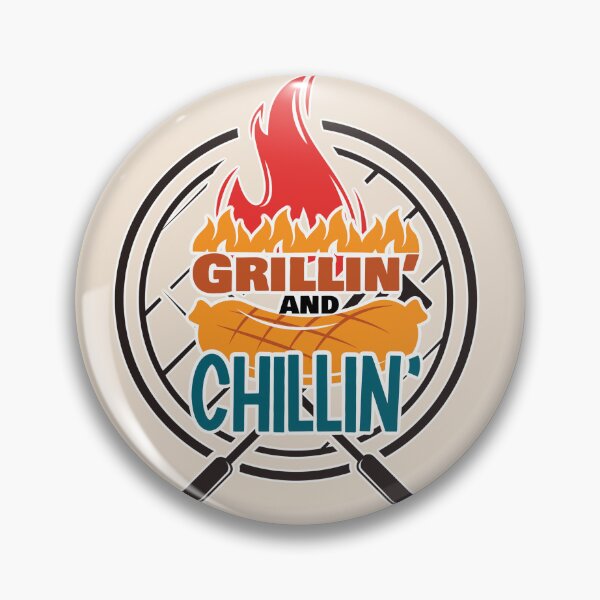 Item preview, Grillin and Chillin BBQ Grill  designed and sold by binspired2shop.
