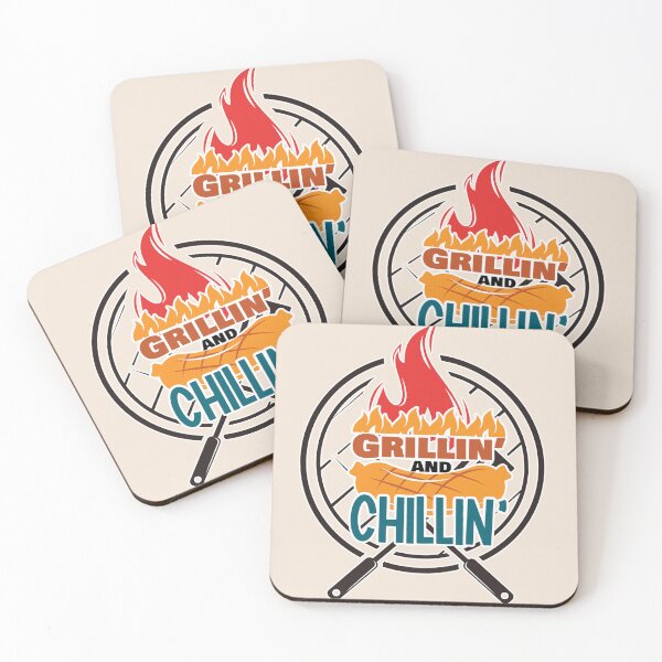 Item preview, Grillin and Chillin BBQ Grill  designed and sold by binspired2shop.