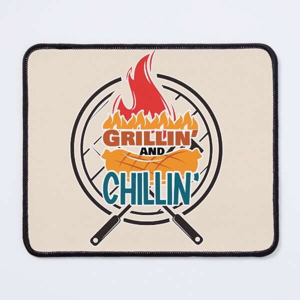 Item preview, Grillin and Chillin BBQ Grill designed and sold by binspired2shop.
