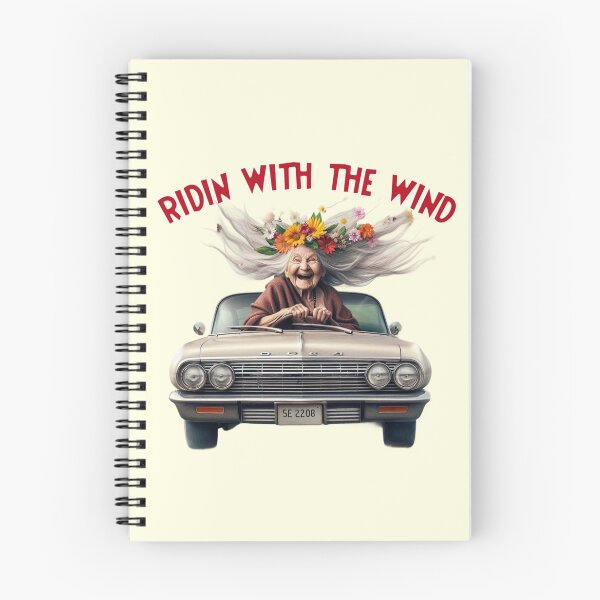 Item preview, Flower Grandma Ridin with the Wind in her 64  designed and sold by binspired2shop.