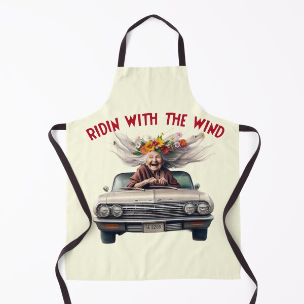 Item preview, Flower Grandma Ridin with the Wind in her 64 designed and sold by binspired2shop.