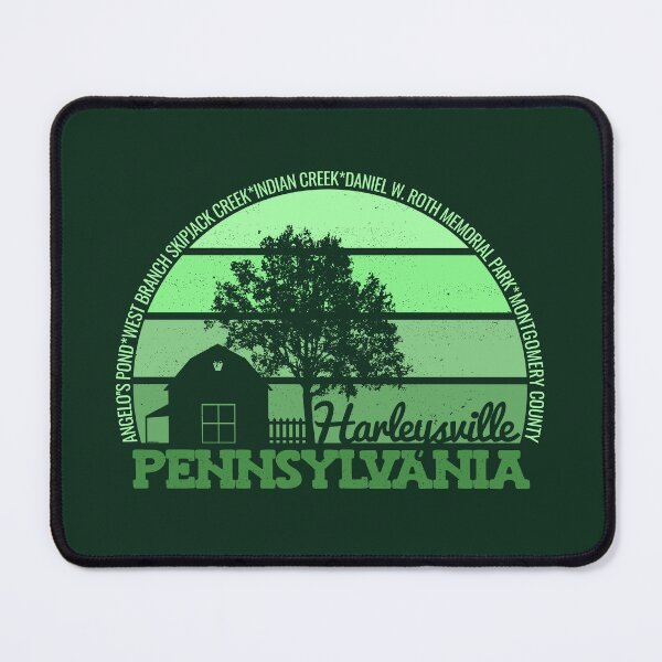 Item preview, Harleysville Pennsylvania Sunset Retro Vintage Local Pride Logo designed and sold by CRHPOD20.