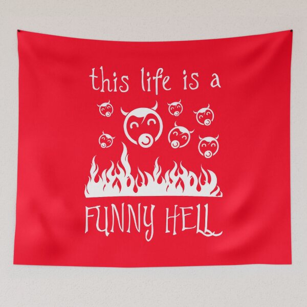 Item preview, Funny hell designed and sold by Uglyandcute.