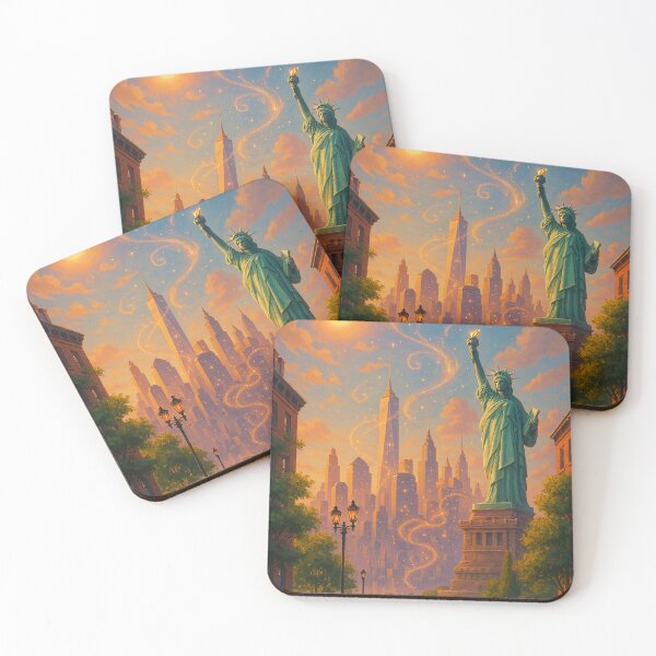 Item preview, Liberty Lights: A Magical Summer in New York City designed and sold by PaintedPixels01.
